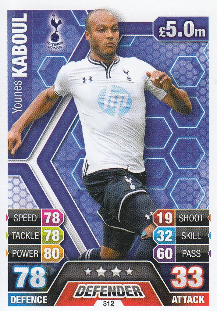 312. YOUNES KABOUL - TOTTENHAM HOTSPUR
