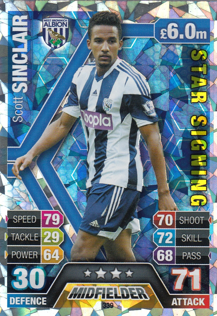 339. SCOTT SINCLAIR - WEST BROMWICH ALBION