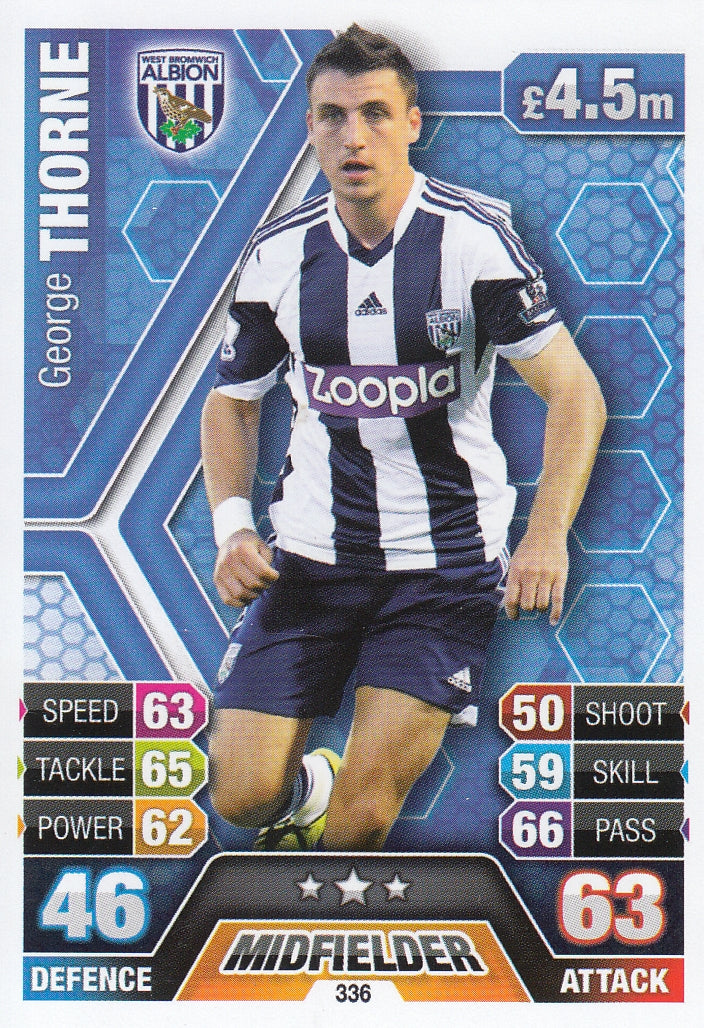336. GEORGE THORNE - WEST BROMWICH ALBION
