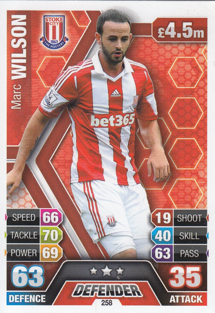 258. MARC WILSON - STOKE CITY