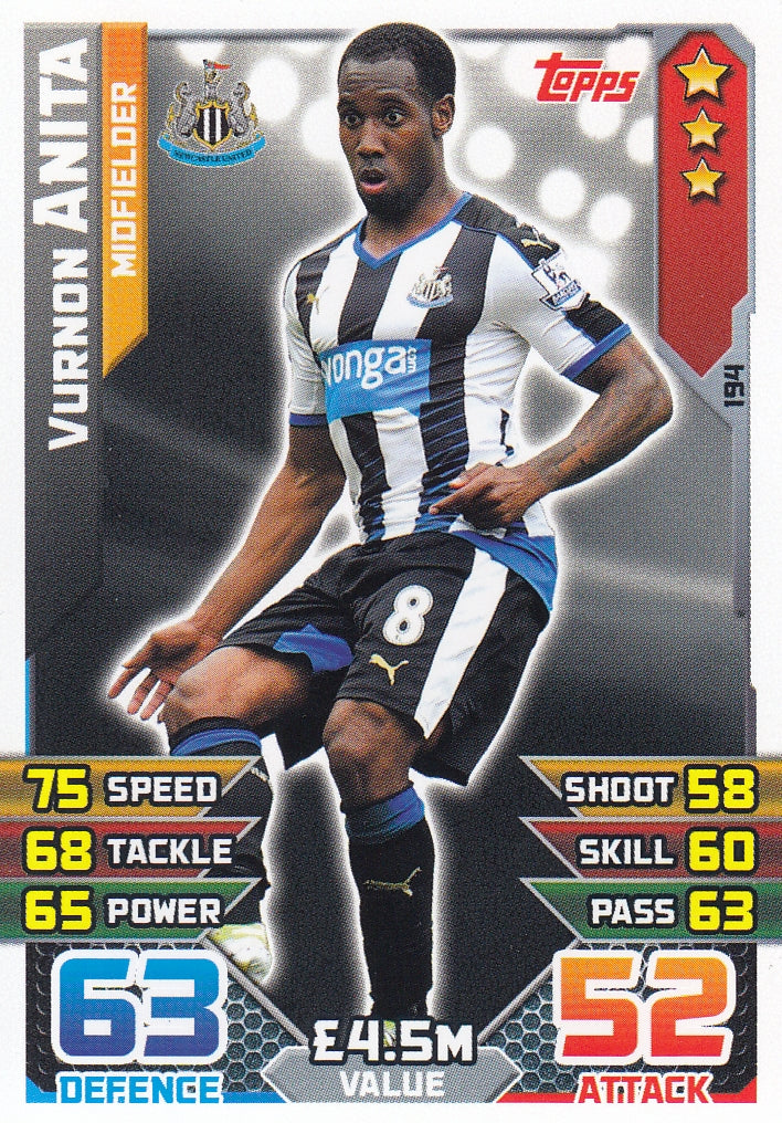 194. VURNON ANITA - NEWCASTLE - MIDFIELDER