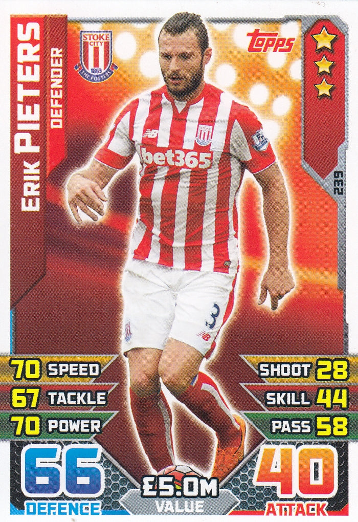 239. ERIK PIETERS - STOKE CITY - DEFENDER