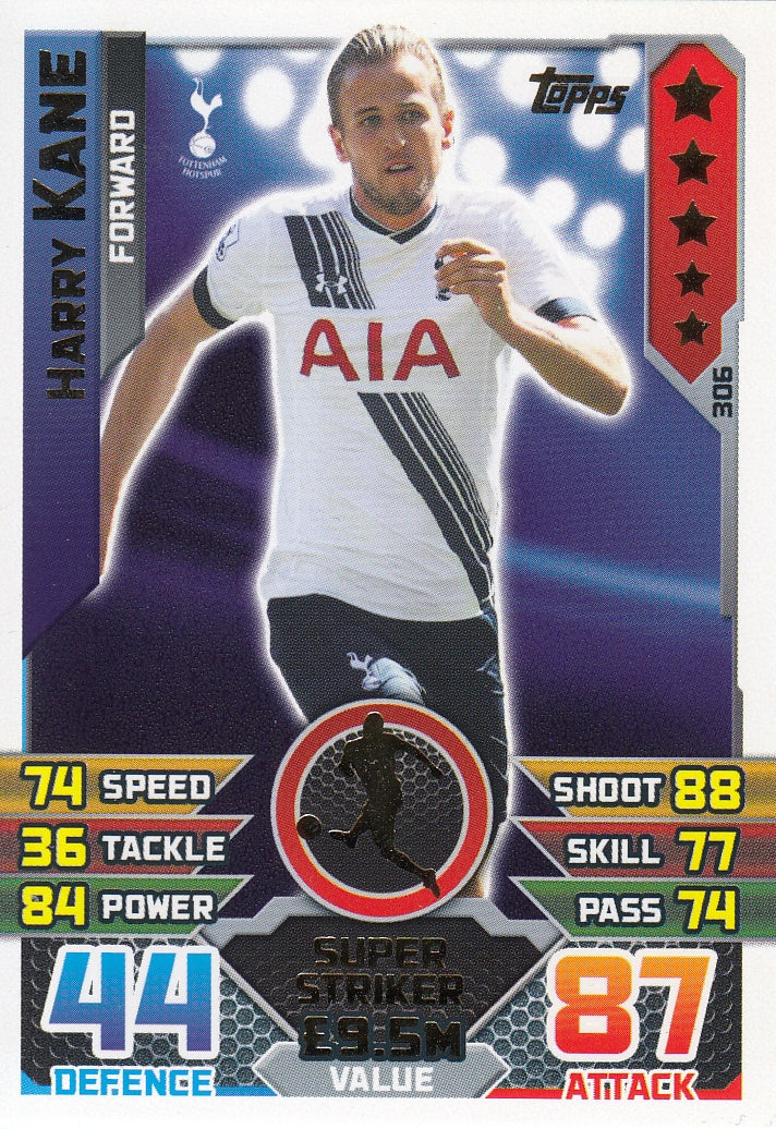 306. HARRY KANE - TOTTENHAM - FORWARD