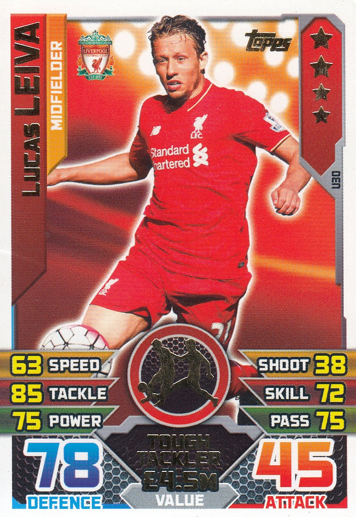 EX-U30. LUCAS LEIVA - LIVERPOOL - MIDFIELDER