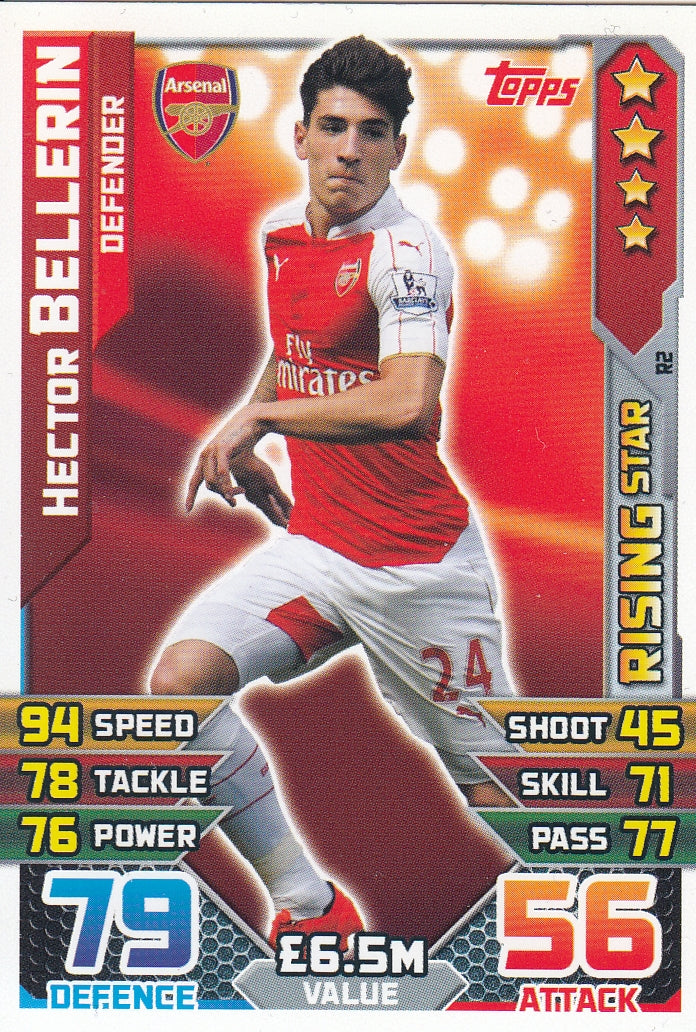 EX-R02. HECTOR BELLERIN - ARSENAL - RISING STAR