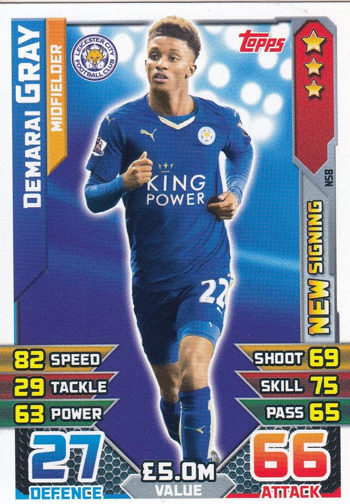 EX-NS08. DEMARAI GRAY - LEICESTER CITY - NEW SIGNING