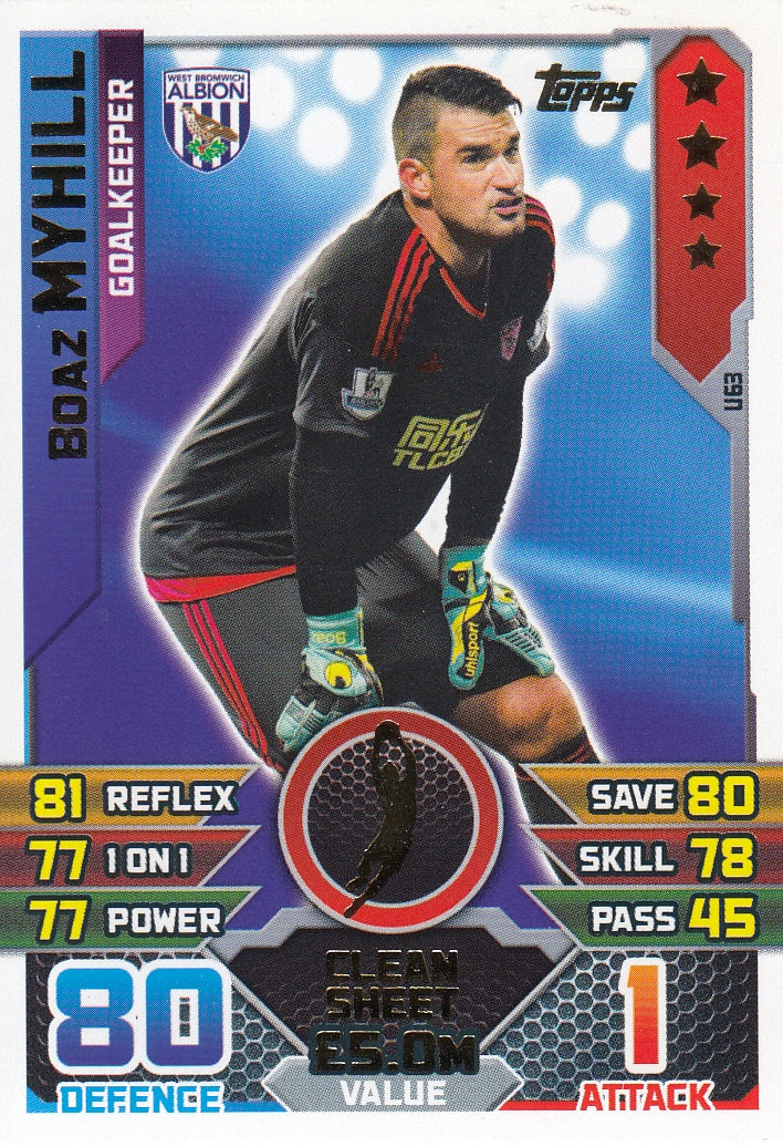 EX-U63. BOAZ MYHILL - WEST BROMWICH ALBION