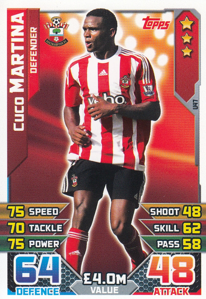 EX-U47. CUCO MARTINA - SOUTHAMPTON - DEFENDER