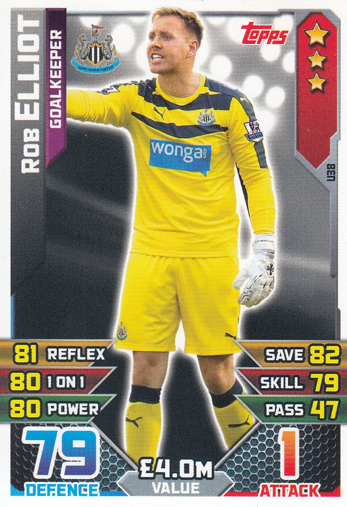 EX-U38. ROB ELLIOT - NEWCASTLE UNITED - GOALKEEPER