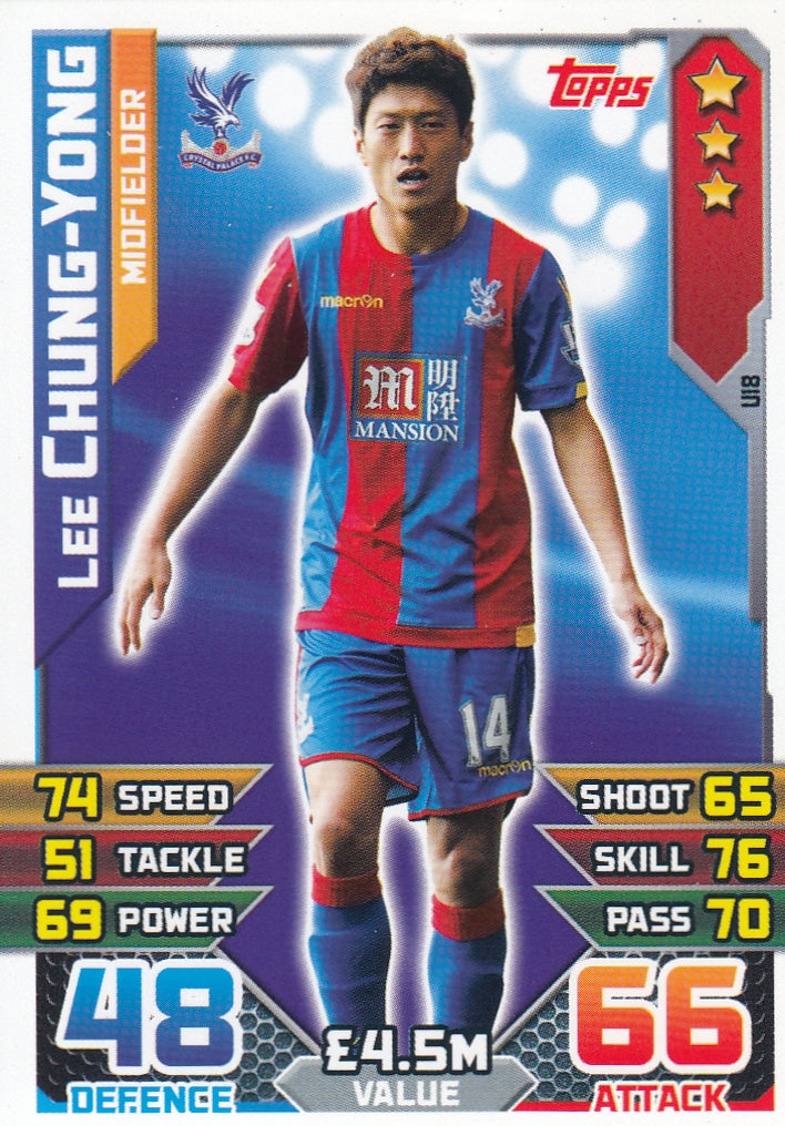 EX-U18. LEE CHUNG-YONG - CRYSTAL PALACE - MIDFIELDER