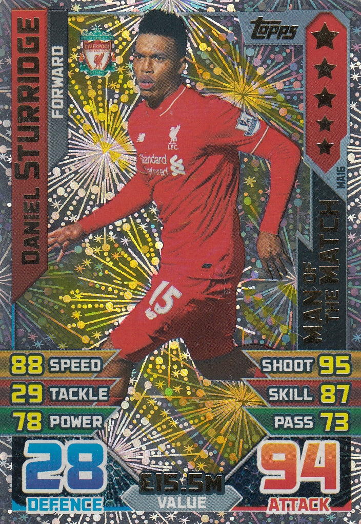 EX-MA16. DANIEL STURRIDGE - LIVERPOOL - MAN OF THE MATCH