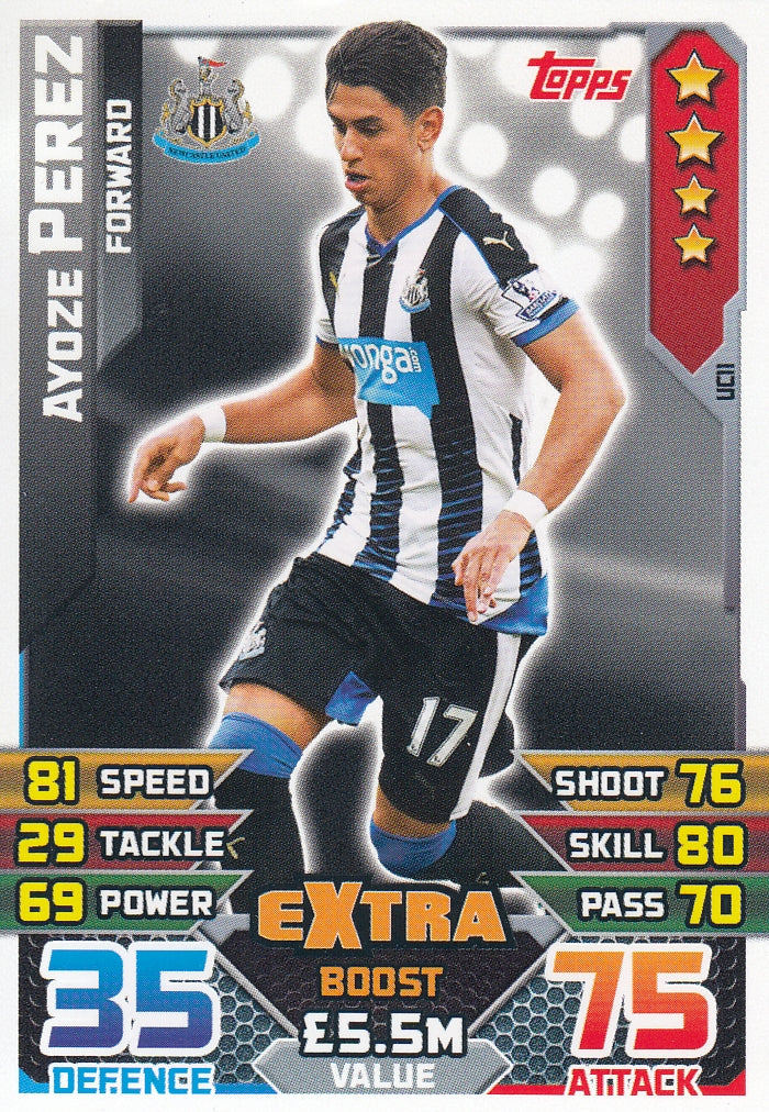 EX-UC11. AYOZE PEREZ - NEWCASTLE UNITED - FORWARD - EXTRA BOOST
