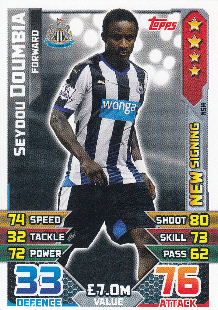 EX-NS14. SEYDOU DOUMBIA - NEWCASTLE UNITED - NEW SIGNING