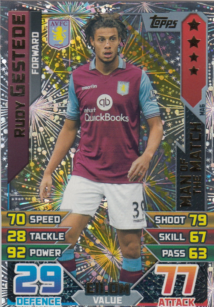 EX-MA06. RUDY GESTEDE - ASTON VILLA - MAN OF THE MATCH
