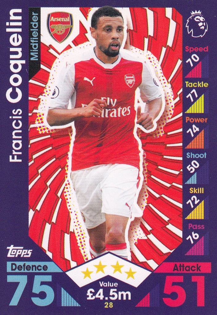 028. FRANCIS COQUELIN - ARSENAL