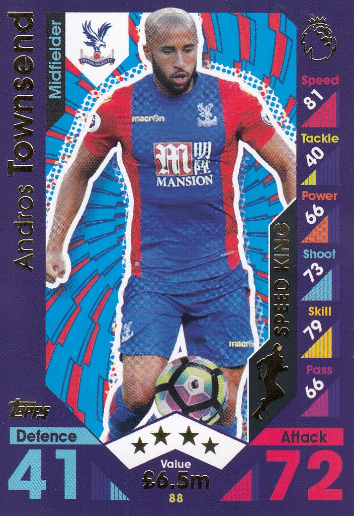 088. ANDROS TOWNSEND - CRYSTAL PALACE - SPEED KING