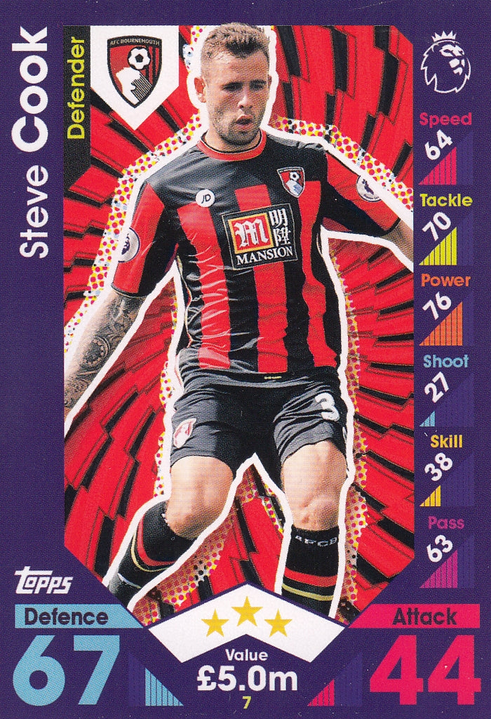007. STEVE COOK - AFC BOURNEMOUTH