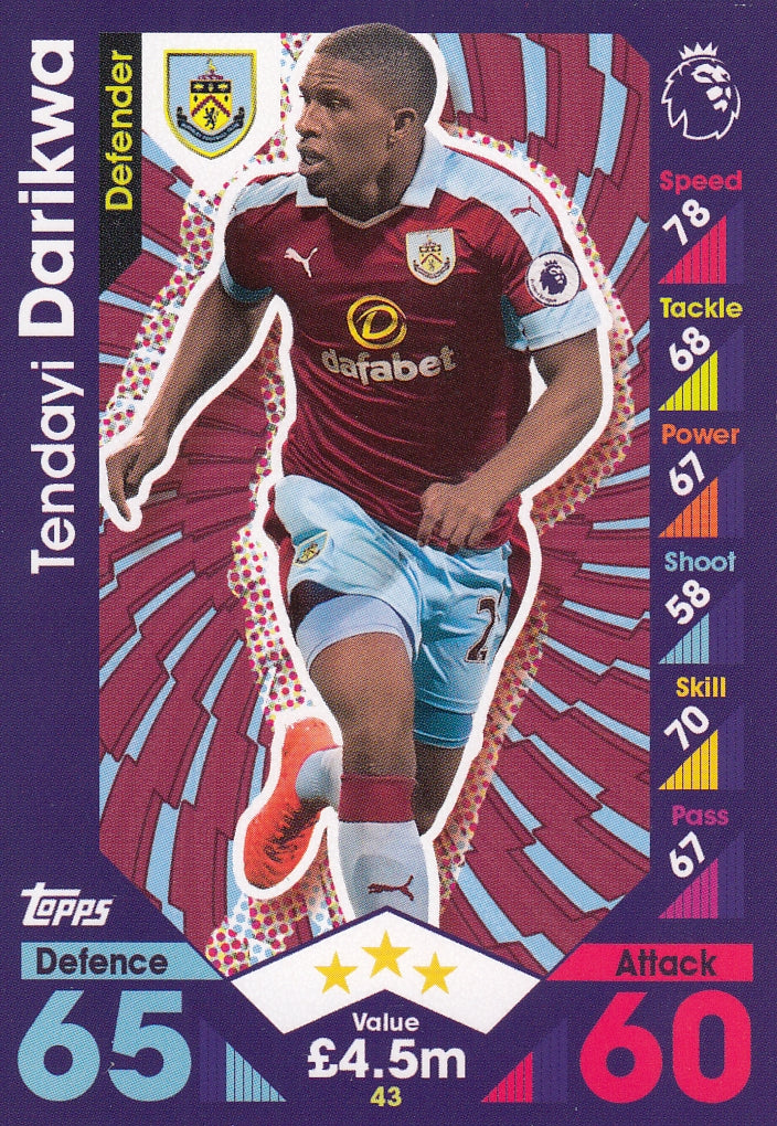 043. TENDAYI DARIKWA - BURNLEY