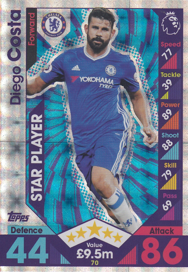 070. DIEGO COSTA - CHELSEA - STAR PLAYER