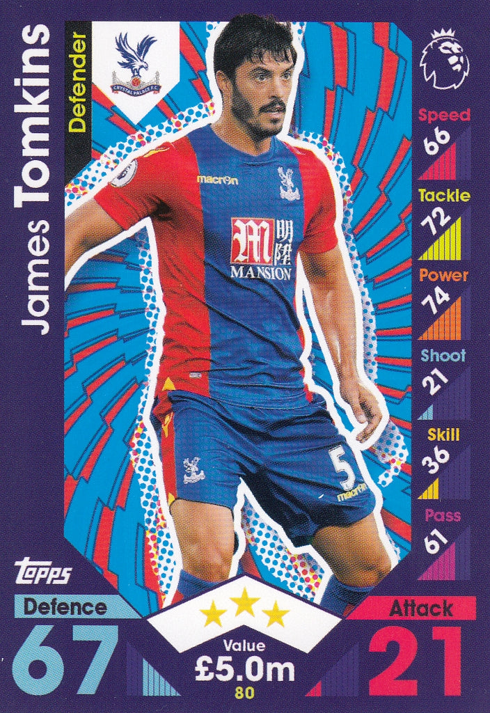 080. JAMES TOMKINS - CRYSTAL PALACE