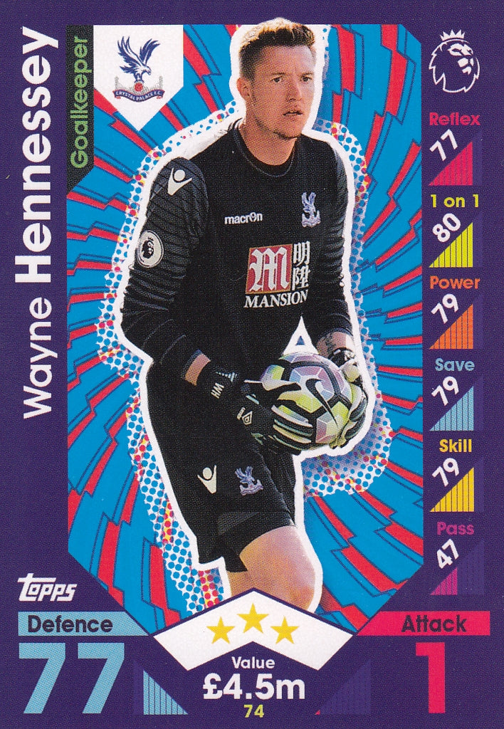 074. WAYNE HENNESSEY - CRYSTAL PALACE