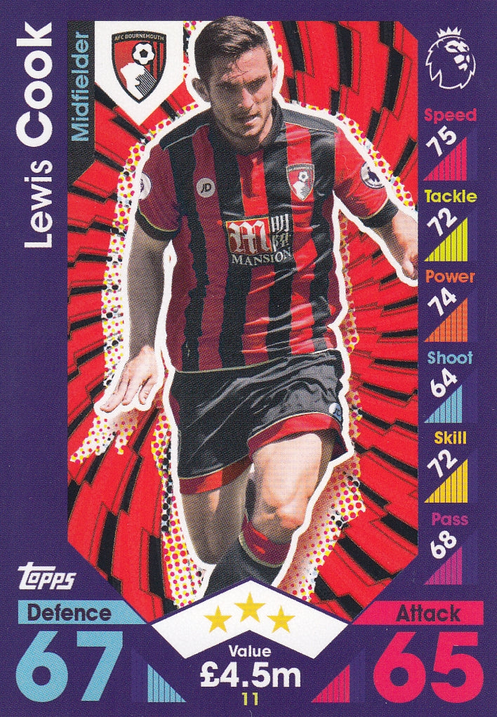 011. LEWIS COOK - AFC BOURNEMOUTH