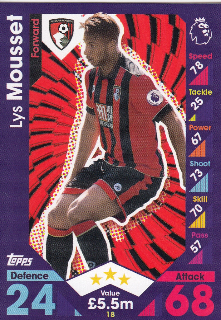 018. LYS MOUSSET - AFC BOURNEMOUTH