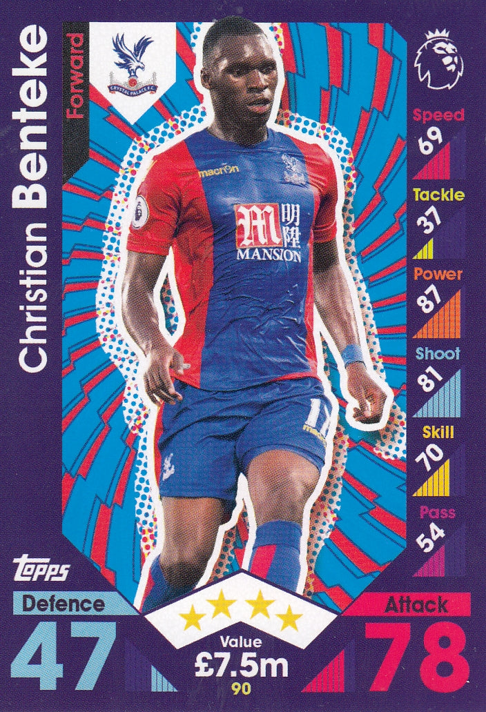090. CHRISTIAN BENTEKE - CRYSTAL PALACE