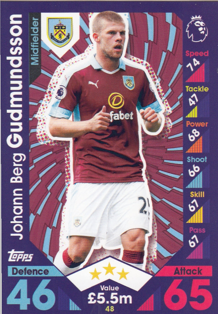 048. JOHANN BERG GUDMUNDSSON - BURNLEY