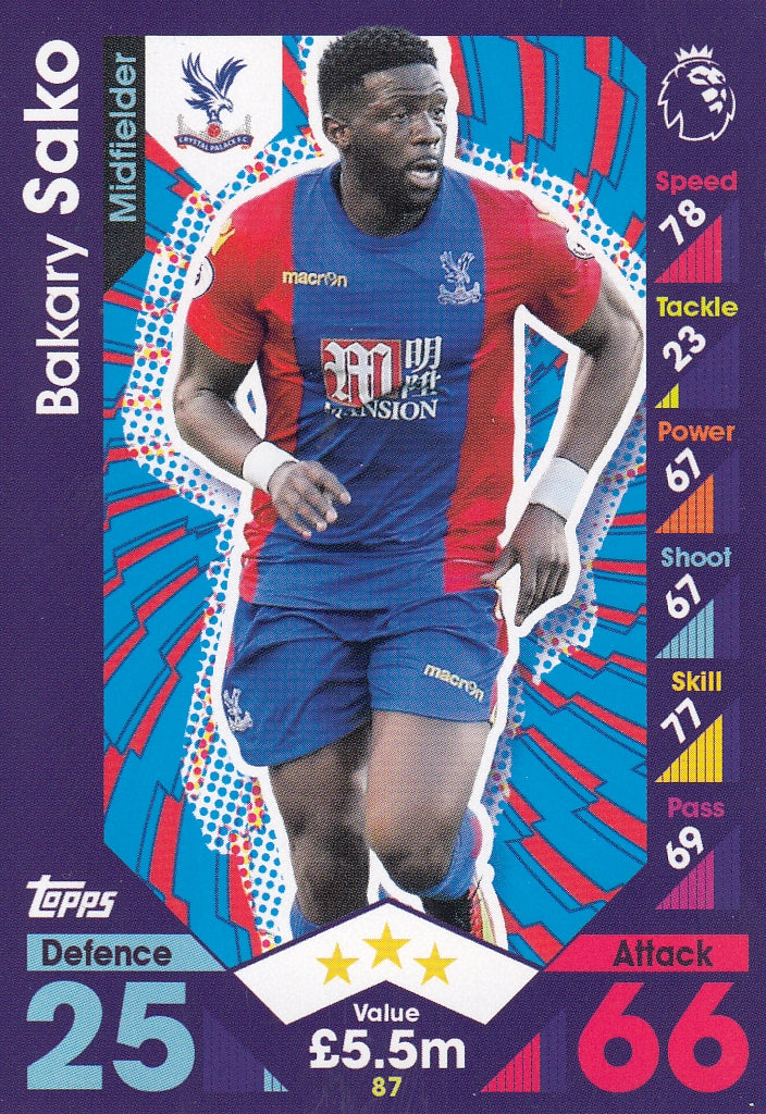 087. BAKARY SAKO - CRYSTAL PALACE