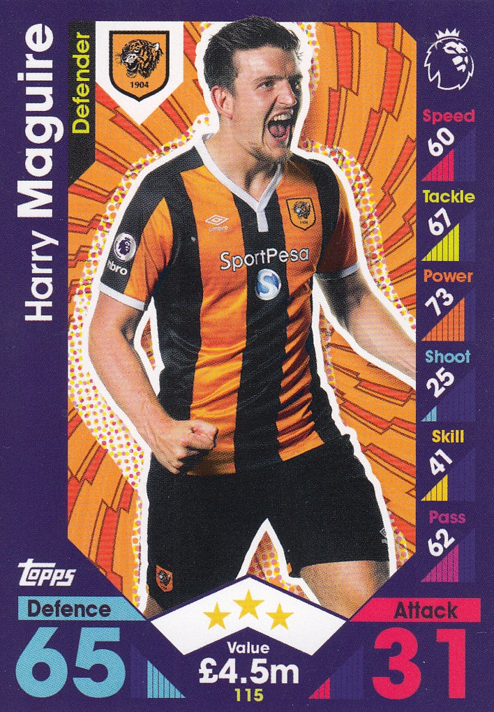115. HARRY MAGUIRE - HULL CITY