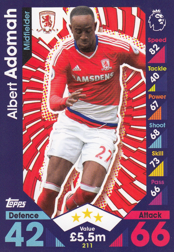 211. ALBERT ADOMAH - MIDDLESBROUGH