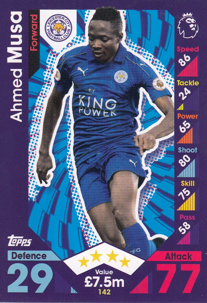 142. AHMED MUSA - LEICESTER CITY