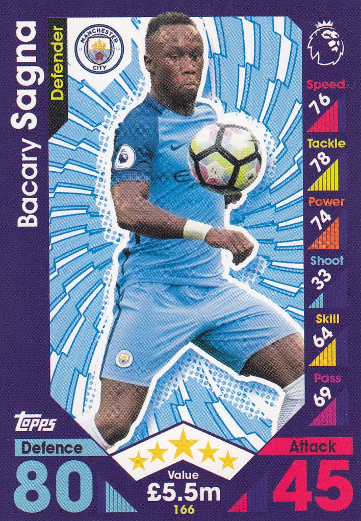 166. BACARY SAGNA - MANCHESTER CITY