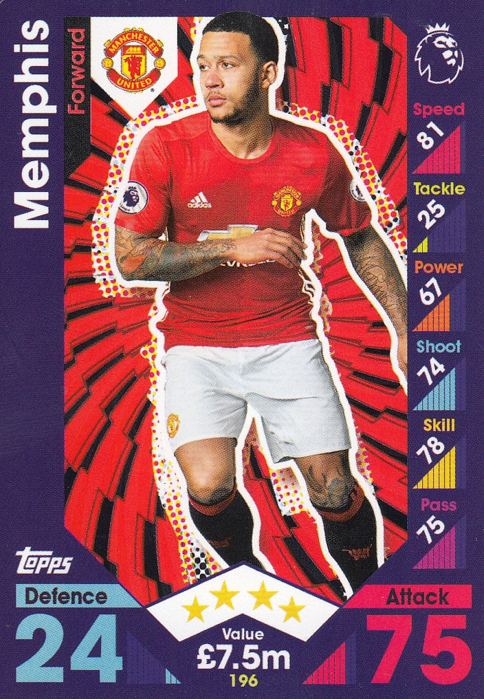 196. MEMPHIS DEPAY - MANCHESTER UNITED