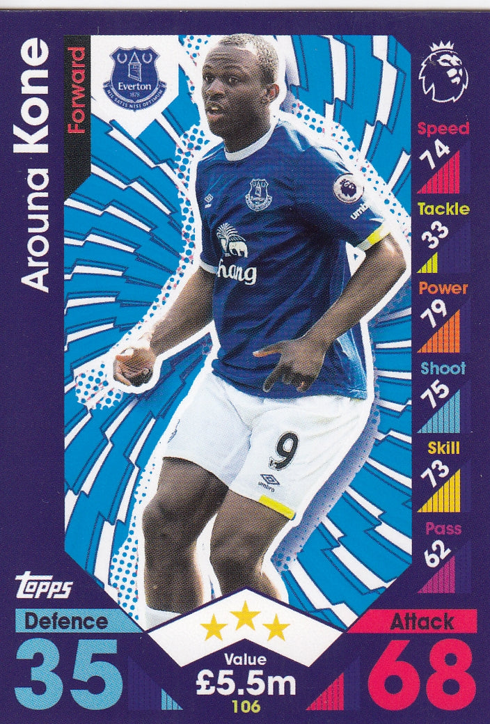 106. AROUNA KONE - EVERTON