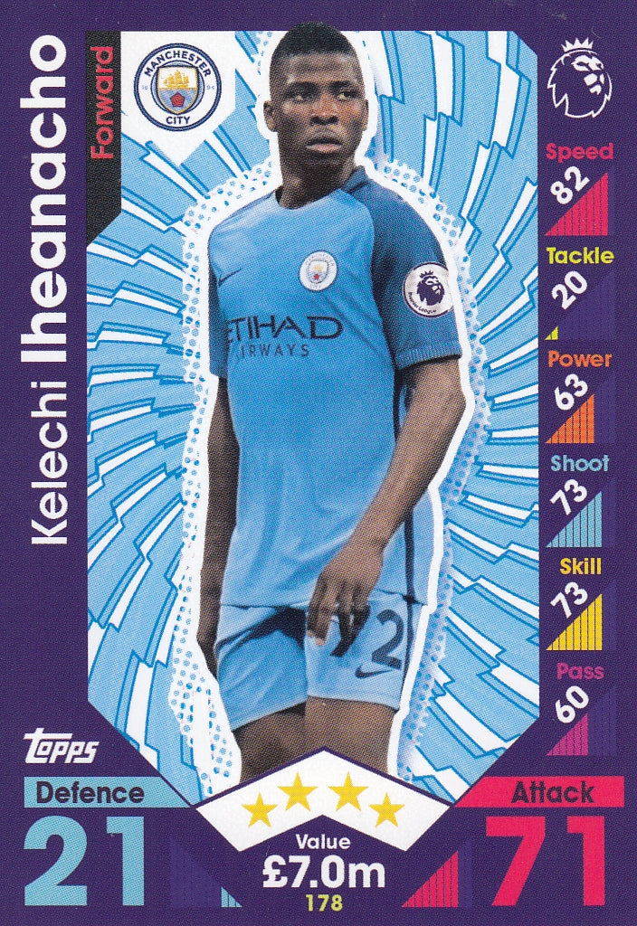 178. KELECHI IHEANACHO - MANCHESTER CITY