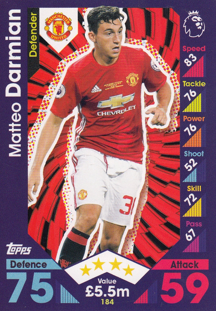184. MATTEO DARMIAN - MANCHESTER UNITED