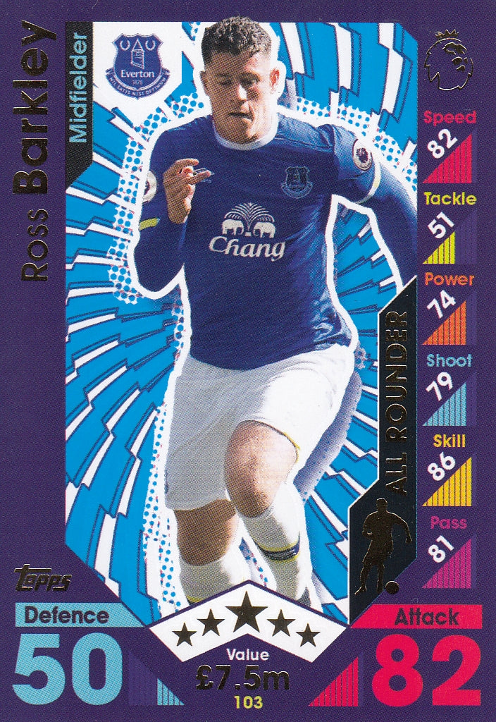 103. ROSS BARKLEY - EVERTON - ALL ROUNDER