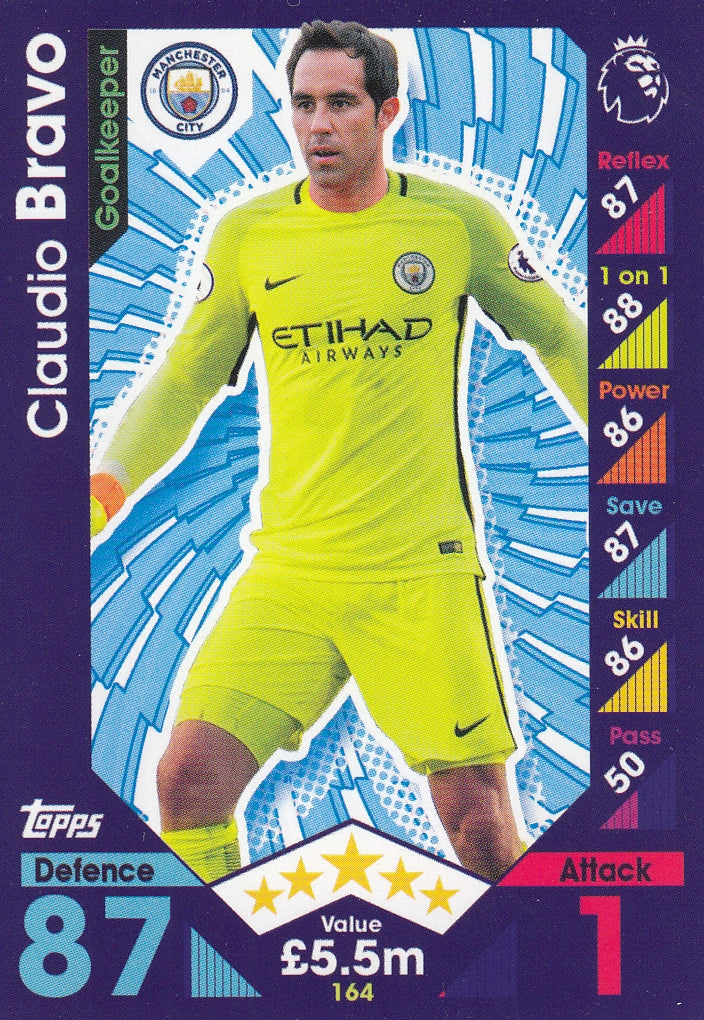 164. CLAUDIO BRAVO - MANCHESTER CITY