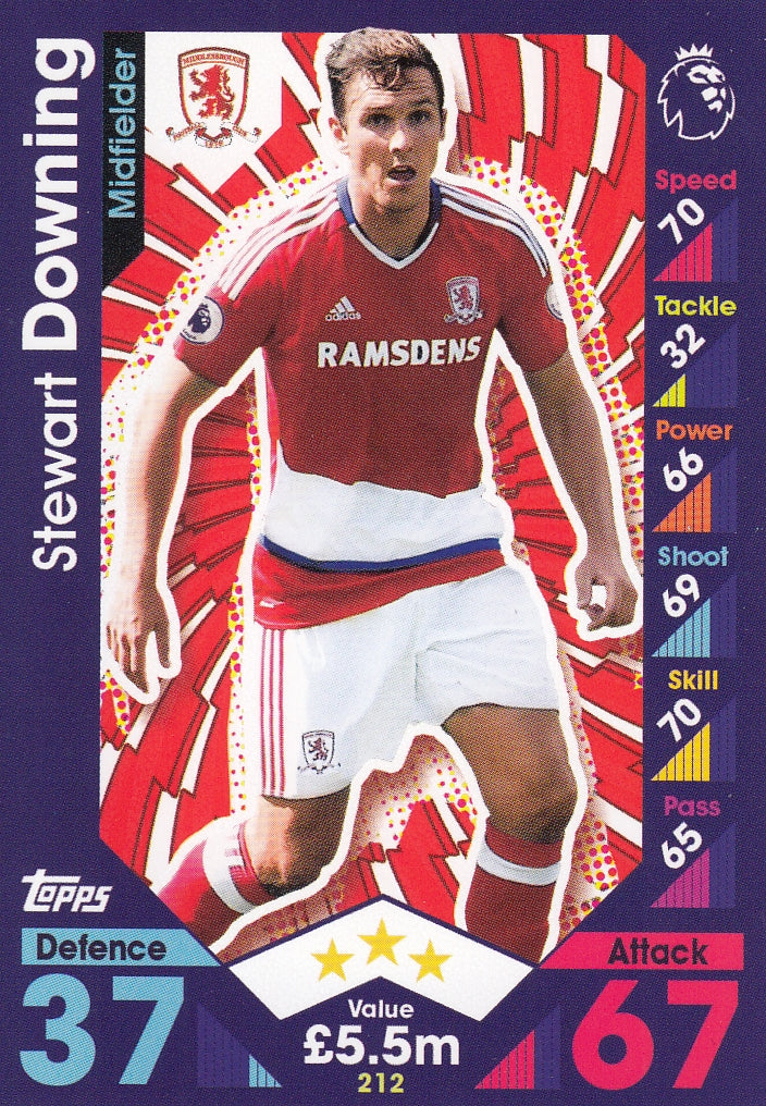 212. STEWART DOWNING - MIDDLESBROUGH