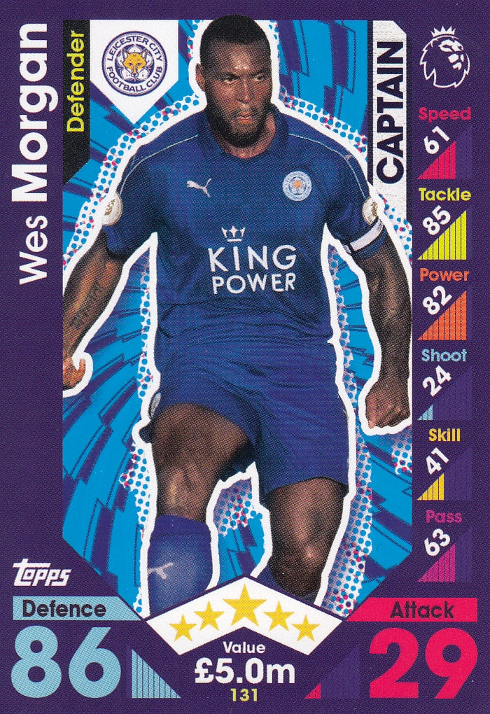 131. WES MORGAN - LEICESTER CITY