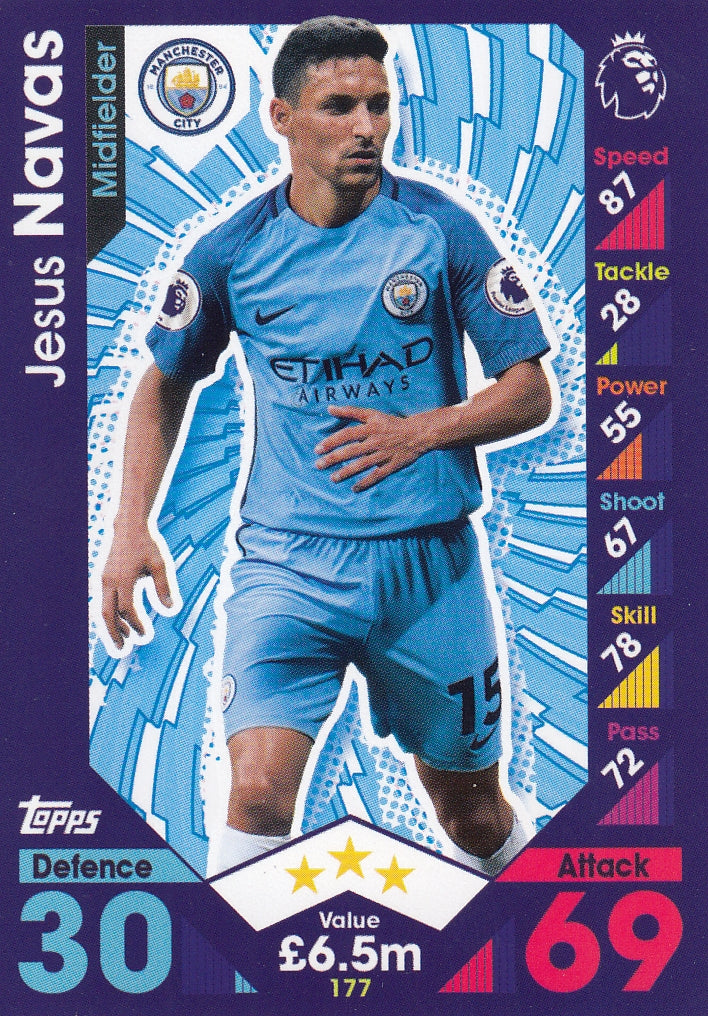 177. JESUS NAVAS - MANCHESTER CITY