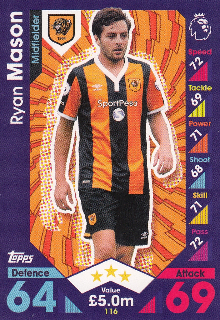116. RYAN MASON - HULL CITY