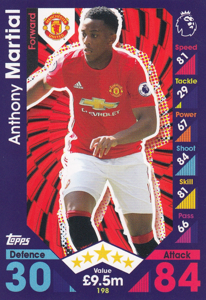 198. ANTHONY MARTIAL - MANCHESTER UNITED