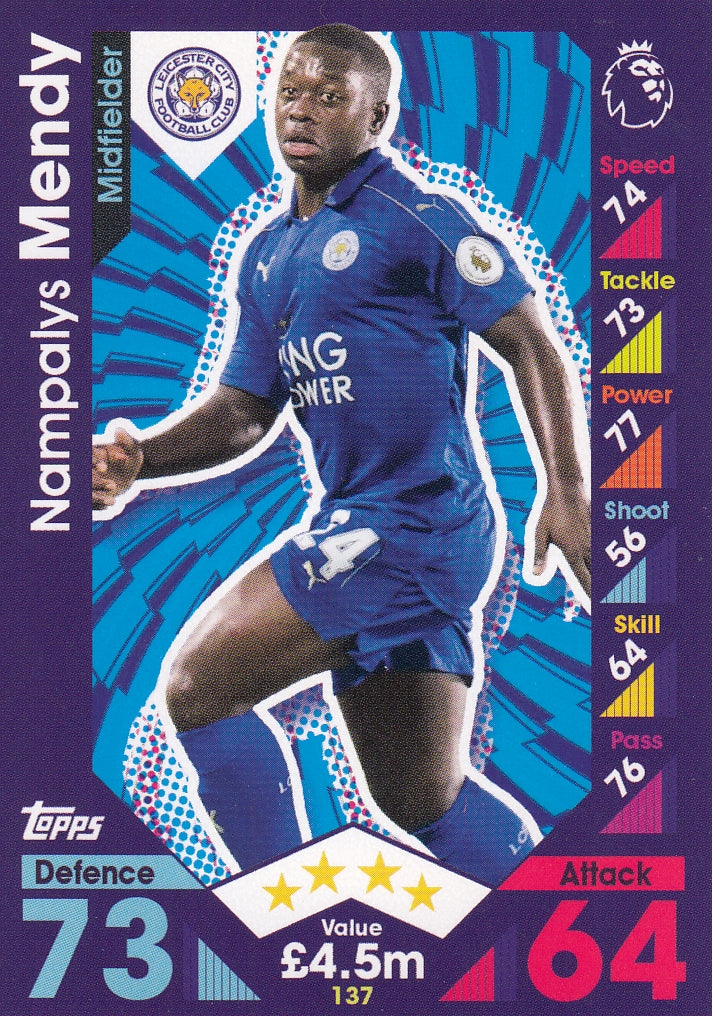 137. NAMPALYS MENDY - LEICESTER CITY
