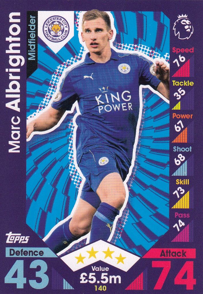 140. MARC ALBRIGHTON - LEICESTER CITY