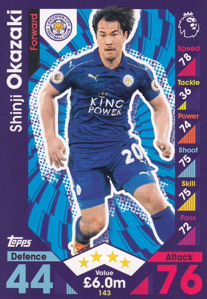 143. SHINJI OKAZAKI - LEICESTER CITY