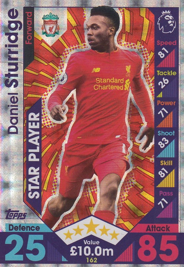 162. DANIEL STURRIDGE - LIVERPOOL - STAR PLAYER