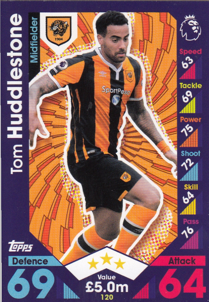 120. TOM HUDDLESTONE - HULL CITY